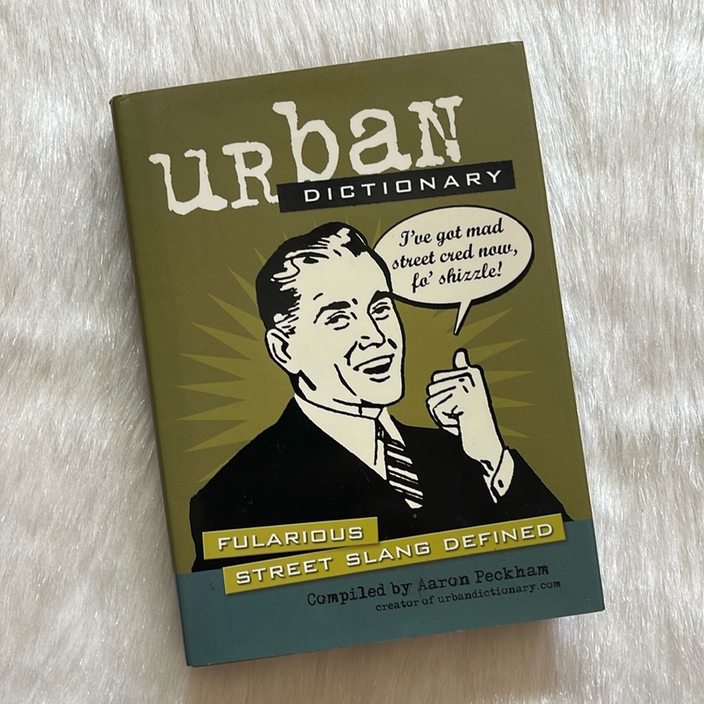 Urban Dictionary: Fularious Street Slang Defined Novelty Gag Gift Hardcover Book
